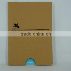 A4 Composition Waterproof Journal Custom Pages Agenda Brand Name Kraft Paper Diary Notebook thumbnail-1