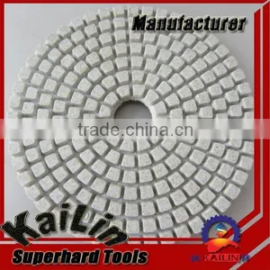 30#-3000# 4inch/100mm Diamond Wet Polishing Pad for Stone Quality Choice thumbnail-3