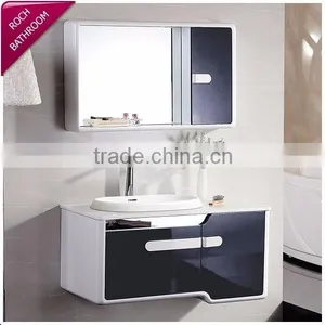 ROCH 8025 Price Cheap Wood Cabinet Bathroom Furniture China thumbnail-1