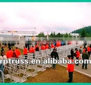 2012 Hot Sell Aluminum Crowd Control Barrier Applied in Concerts thumbnail-1