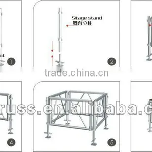 Hot Selling Stage!smart Stage Load Capacity 750kg/sq.m Stage Platform Rentals thumbnail-6
