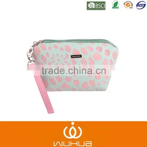 Polyester Flower Custom Cosmetic Bags for Women thumbnail-3