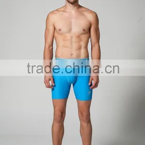 Wholesale Blue Custom Mens Running Shorts for Male thumbnail-4