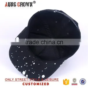 6 Panel Hats Caps,6 Panel Cotton Twill Cap,6 Panel Cap Flat Brim thumbnail-6