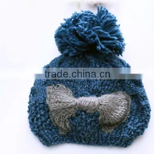 2015 New Design Wool Handmade Knitted Hat For Unisex thumbnail-3