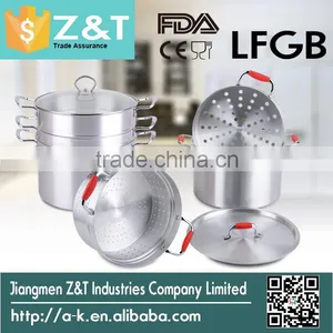 New Style Aluminum Cookware Steamer Pot High Quality thumbnail-1