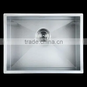 Commonly Used Garden Outdoor Sink 16 Gague Undermouint Single Handmade Kitchen Sink thumbnail-2