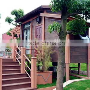 FRSTECH WPC STOCK CO LTD Waterproof Tiny House 12 Square Meter Waterproof Anti-UV Stylish WPC House Rubber Plantation for Sale thumbnail-3