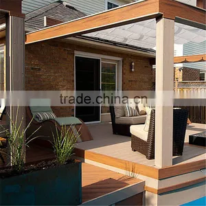Wpc Garden Composite Wood Vinyl Flooring in Chennai Burma Teak Laminate Flooring thumbnail-1