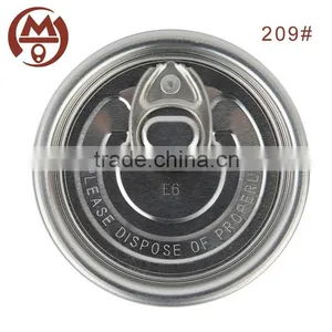 Aluminum 209# Beverage Can Caps for Juice Can Packaging Pop Can Lid thumbnail-1