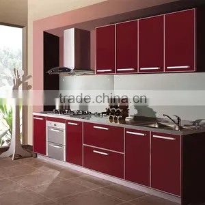 2015 Hot Sales Melamine Board Kitchen Cabinet thumbnail-1