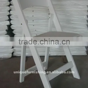 Wholesale Party White Wood Folding Chair thumbnail-1