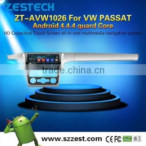 3W WiFi Phone OBDII Multimedia Navigation System For VW Passat With Android4.4.4 up to 5.1 1.6GHZz MCU 4 Core Support All APP thumbnail-1