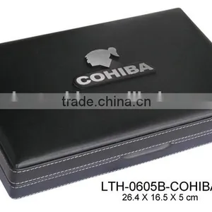 Cohiba Genuine Leather Cigar Humidor Box thumbnail-1