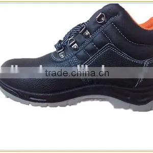 Steel Toe Leather Outsole Puncture Protection Safety Shoes thumbnail-1