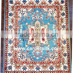 Silk Tapestry Hanging Rug Silk Prayer Rug Prayer Rugs thumbnail-1