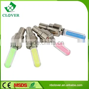 Plastic 1 Led Light Tire Valve Cap for Bicycle thumbnail-2