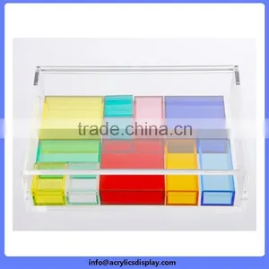 Welcome Wholesales Competitive Acrylic Cosmetics Makeup Display Box thumbnail-1