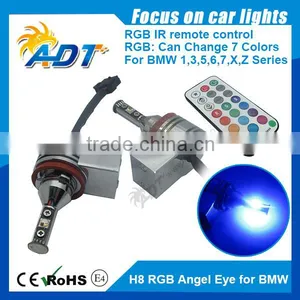 E90/E92/E93 M3 RGB Angel Eyes With Controller Led Marker for BMW E70 X5 thumbnail-1