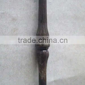 Wrought Iron Fence Twisted Bar thumbnail-1