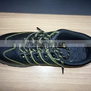 Hot Selling Genuine Leather Steel Toe Cap Safety Shoes thumbnail-1