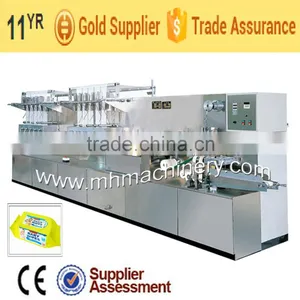 CE Certificate Automatic Sachet Wet Tissue Machine thumbnail-2