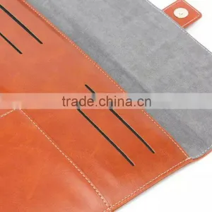 Universal Tablet Leather Pouch Case Leather Tablet Case Pouch 10inch Tablet Universal Leather Case thumbnail-2
