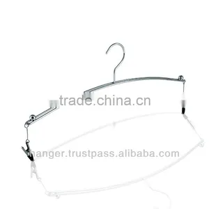 Japanese Stylish Metallic Lingerie Hanger With Clips for Bedroom Furniture thumbnail-1