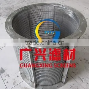 Large Diameter Wedge Wire Screen Used in Sugar Mill thumbnail-4