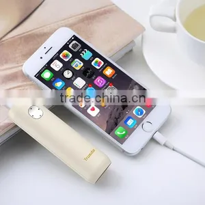 Trusda OEM Portable Cheap Power Bank 2200mAh Lipstick External Charger for Smart Phones thumbnail-4