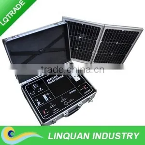 Solar Powered System/portable Solar DC Power Generator/home Use 34W thumbnail-1