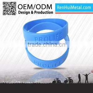2016 Wholsale Durable Custom Silicone Wristband thumbnail-6