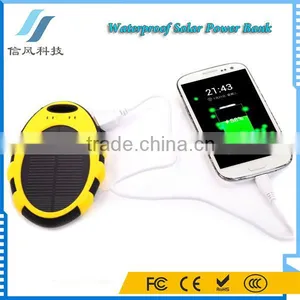 5000mAh Solar Power Bank Waterproof for IPhone for IPad for Android Phone thumbnail-2