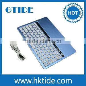 Shenzhen Manufacture KB651 Colors Ultra Slim Bluetooth uk Keyboard for Windows 7 and for Samsung Galaxy s6 Replacement Key Board thumbnail-4