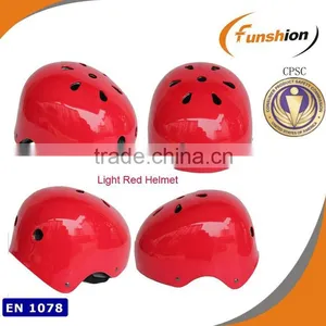 Inline Skate & Skateboard Helmet/light Red Helmet thumbnail-1