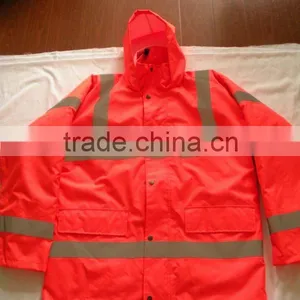 High Visibility Orange Parka thumbnail-1