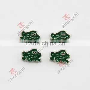Zinc Alloy Floating Locket Frog Memory Charms thumbnail-2