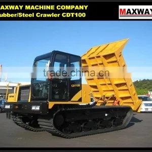 10 Ton Customized Hydraulic Mud Transport Dump Truck , CE / ISO / SGS , Model: CDT100 thumbnail-2