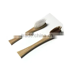 100% Biodegradable OEM Adult Bamboo Toothbrush Travel Case thumbnail-3