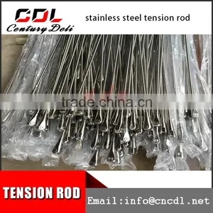 Stainless Steel304 316 Industrial Adjustable Tension Rod thumbnail-1