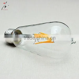 E26 E27 4W Edison Led Bulb ST58 110V 220V Led Filament Teardrop Lamp thumbnail-1