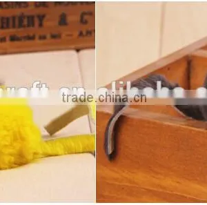 Long Haired Mice Cat Toy Funny Colored Fur Mice Toy For Kitten thumbnail-2