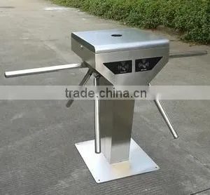 Factory Price RFID Access Control Automatic Tripod Turnstile.Turnstile Supplier Electric Fingerprint Automatic Tripod Turnstile thumbnail-6