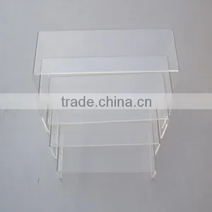 Wholesale Acrylic Shoe Shelf Display Rack Acrylic Shoes Display Stand thumbnail-4