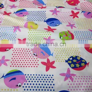Luxury Double Side Brush Printed 100 Cotton Twill Fabric China Manufacturers Baby Fabric for Baby Blanket thumbnail-1