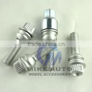 Wheel Lug Bolt Locks With Washer 14x1.5 Compatible With Touareg Multivan T5 Q7 thumbnail-1