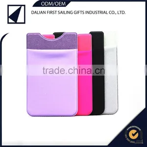 Brand Printing Sticky id Card Pocket Holder for Mobile Phone thumbnail-5