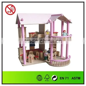 Girls Pink Doll House thumbnail-1