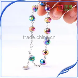2015 New Religious Stone Rosary Bracelet thumbnail-3