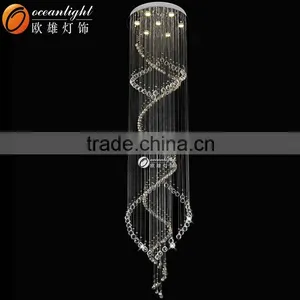 Stair Chandelier,modern Crystal Round Chandelier OM88574-80 50 thumbnail-3